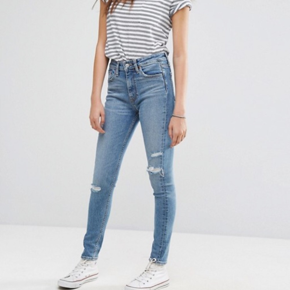 Levi’s Altered 721 Jeans.